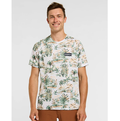 Maillot DHARCO LOST Maniche Corte Beige/Verde