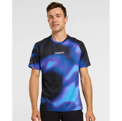 Maglia DHARCO VORTEX Maniche Corte Nero/Viola