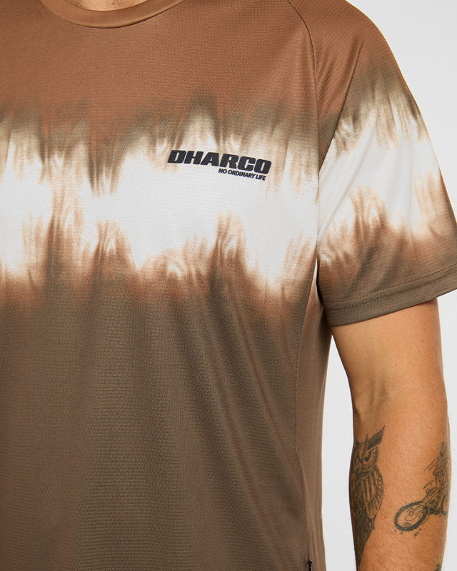 Maillot DHARCO DUNE Manches Courtes Marron