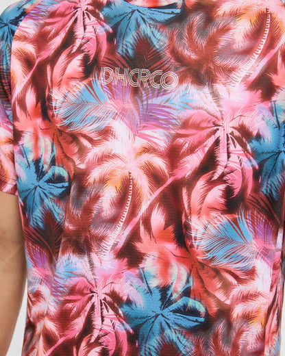 DHARCO NEBULA Short Sleeve Jersey Pink