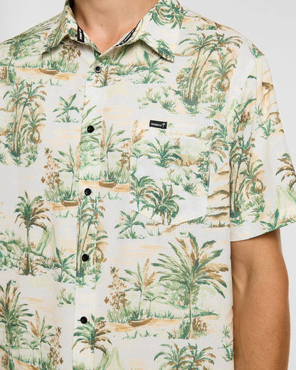 Camicia Tecnica DHARCO TECH PARTY LOST Beige/Kaki