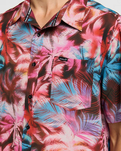 Camicia Tecnica DHARCO TECH PARTY NEBULA Rosa