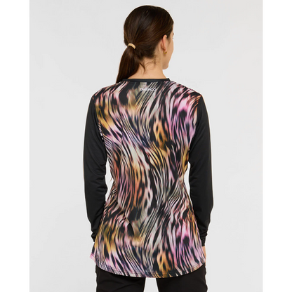 Maillot DHARCO RACE ACID SAFARI Maniche Lunghe Donna Multi