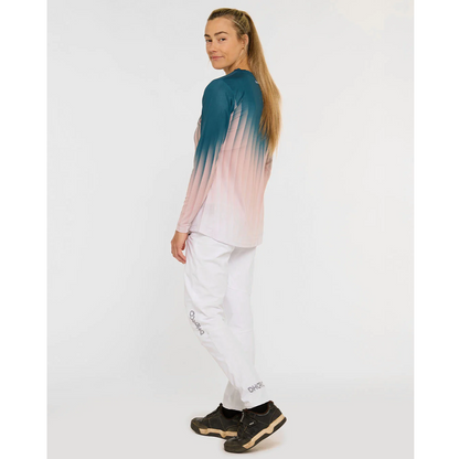 DHARCO RACE DUSTY PRISM Long Sleeve Women's Jersey Black/Pink
