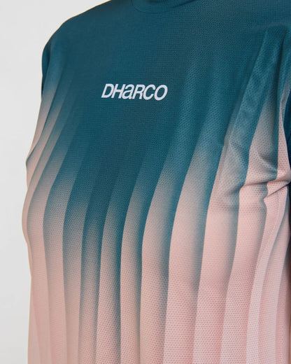DHARCO RACE DUSTY PRISM Long Sleeve Women's Jersey Black/Pink