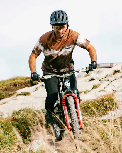 Maglia DHARCO DUNE Maniche Corte Marrone