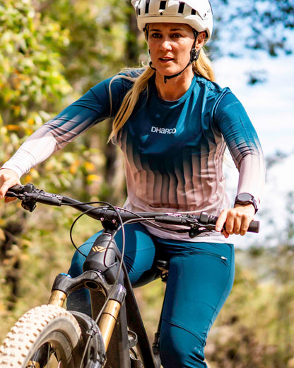 DHARCO RACE DUSTY PRISM Long Sleeve Women's Jersey Black/Pink