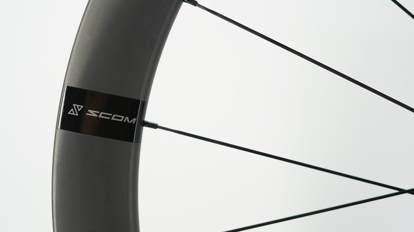 Paire de Roues SCOM EVO 50 Tubeless Ready (Center Lock)