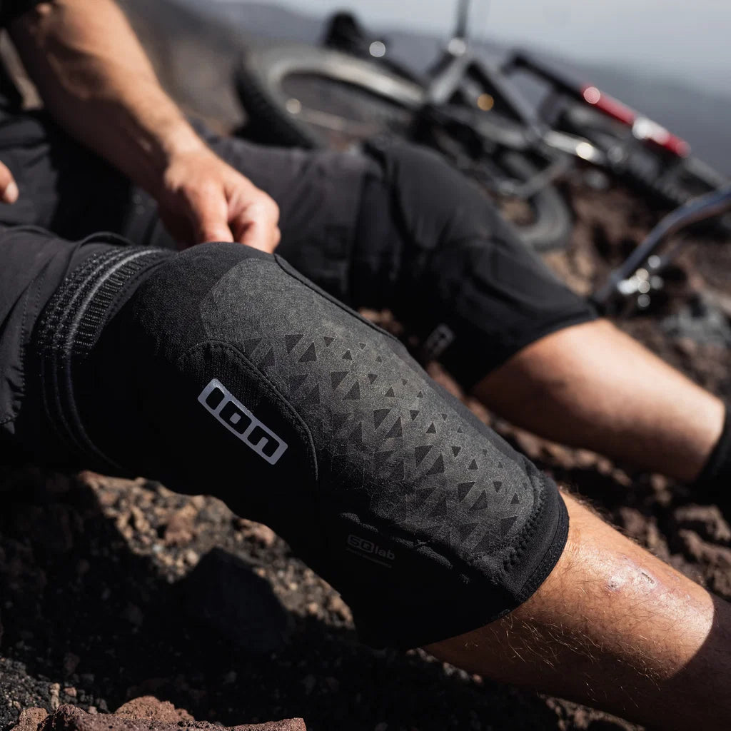 Genouillères ION K-Pact SQ Short Unisex Noir