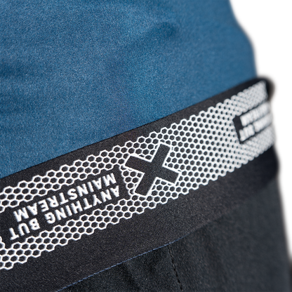 Kurzarmtrikot USWE SKARP GRAVEL Blau