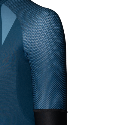 Kurzarmtrikot USWE SKARP GRAVEL Blau