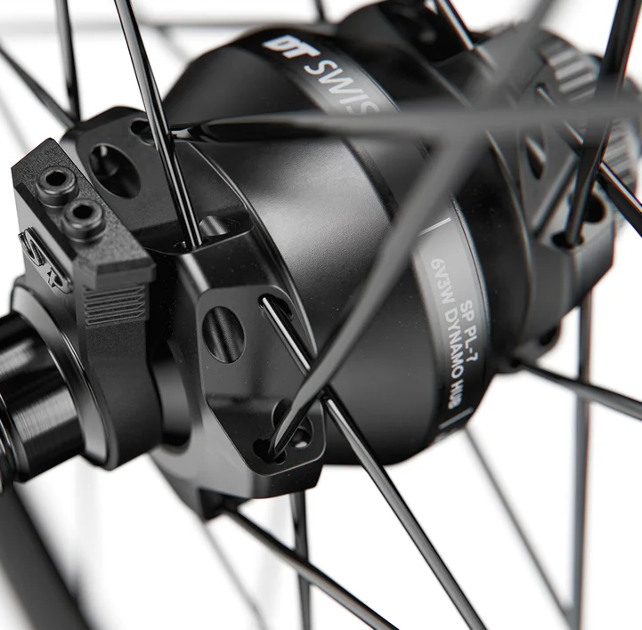 Paire de Roues DT SWISS G 1800 SPLINE 25 Tubeless Ready (Center Lock) Dynamo