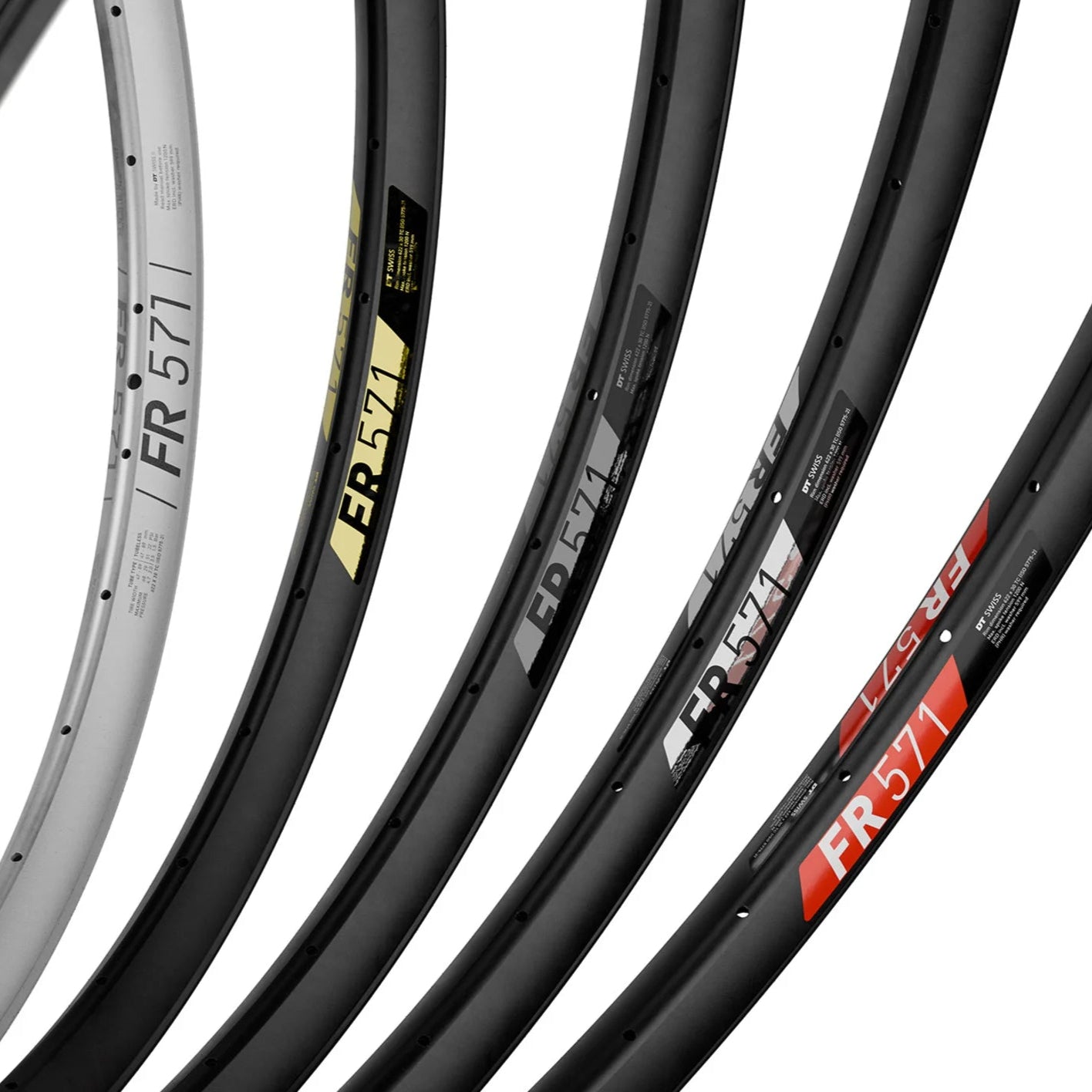Jante DT SWISS FR 571 27.5" 30 mm Noir