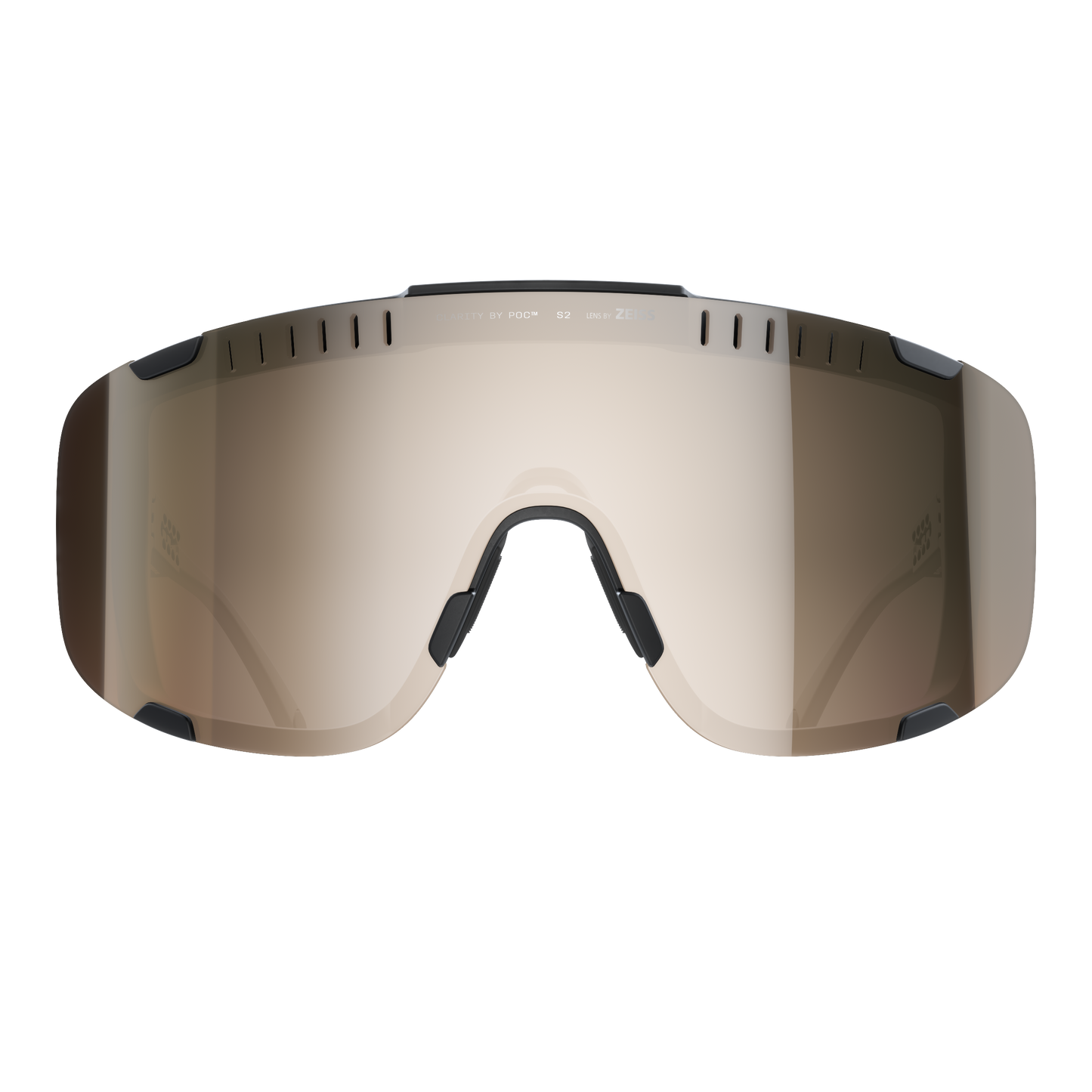 Gogle POC DEVOUR + czarne soczewki Clarity Trail Partly Sunny Silver