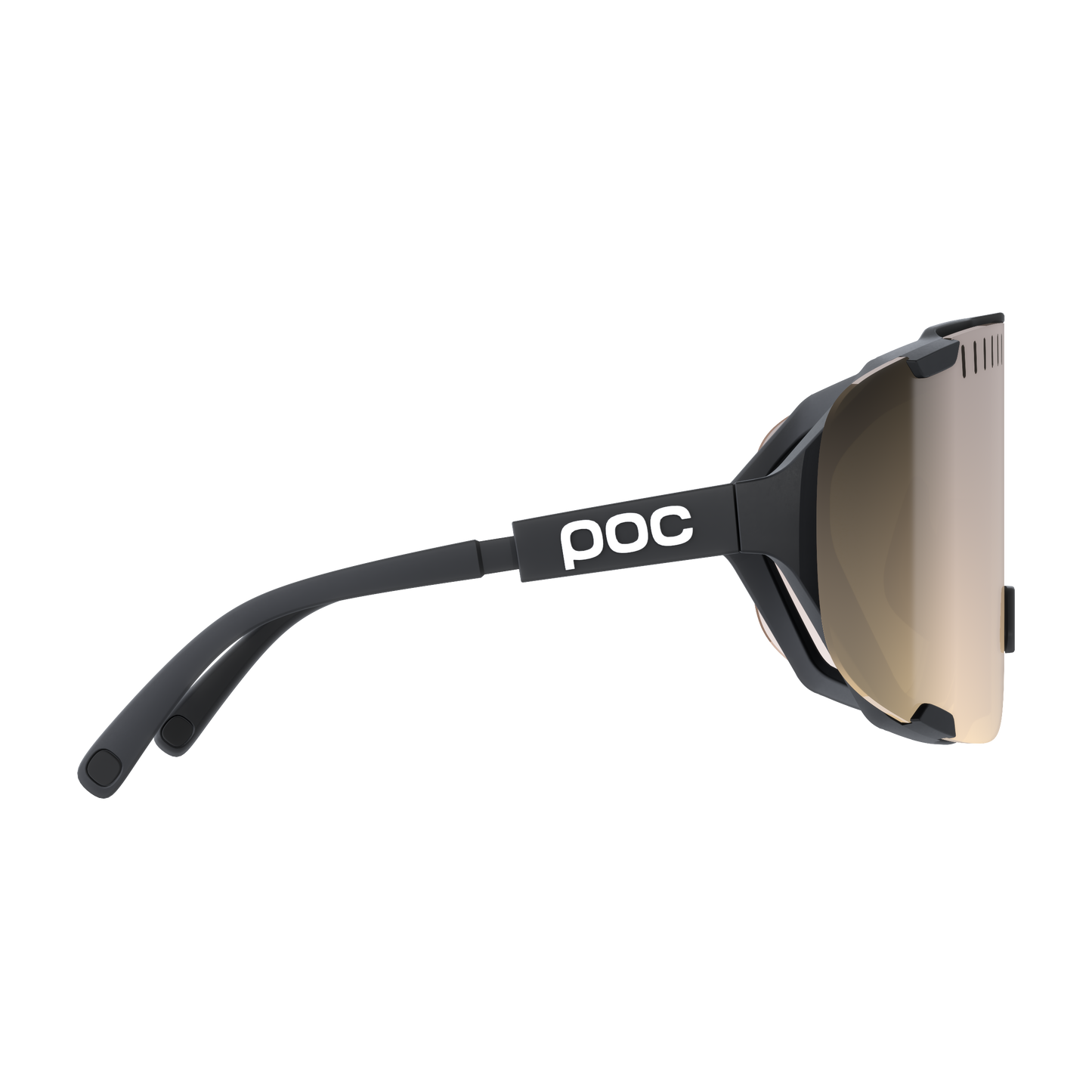 Gogle POC DEVOUR + czarne soczewki Clarity Trail Partly Sunny Silver