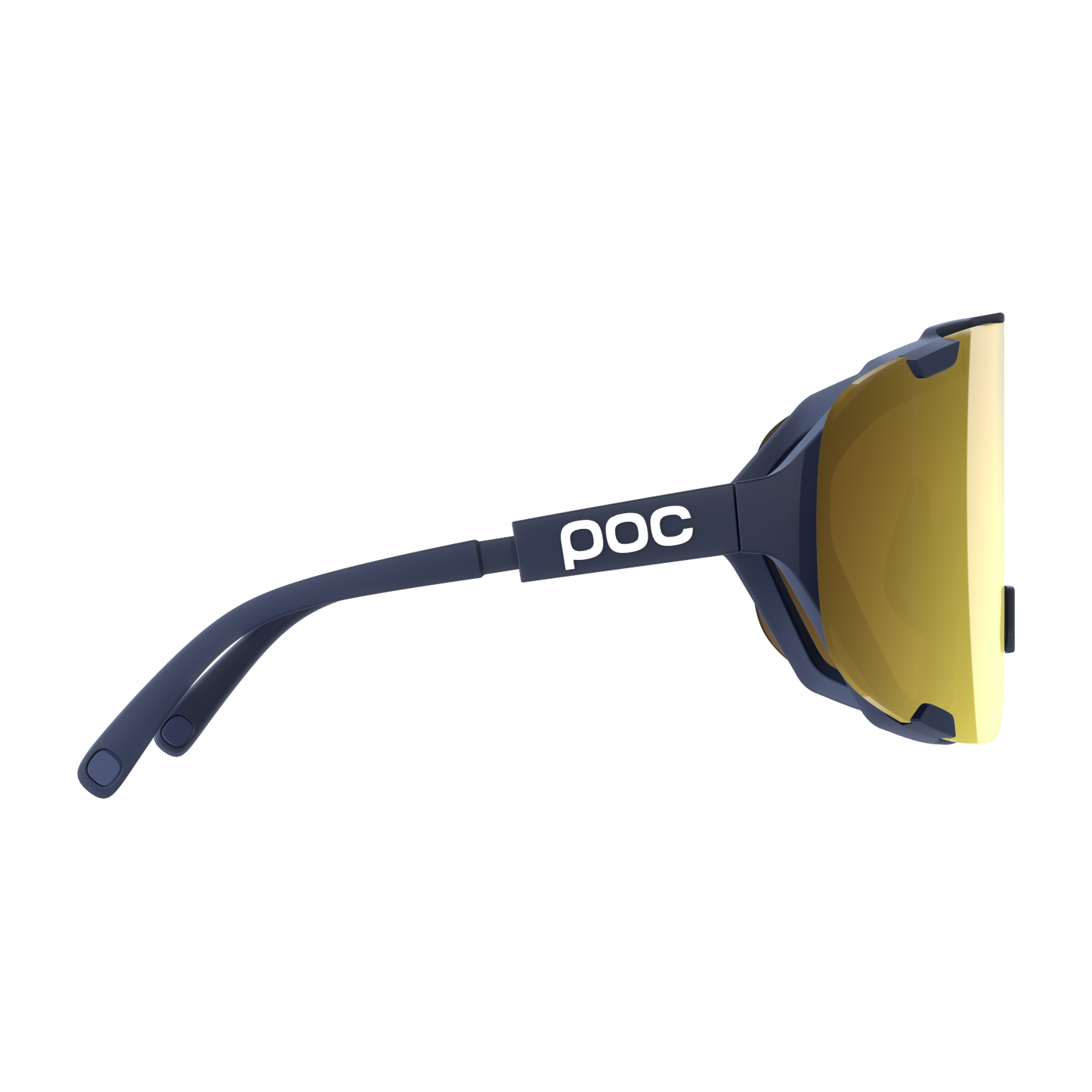 POC DEVOUR + Marine-briller Clarity Road Delvis solrig guldlinse
