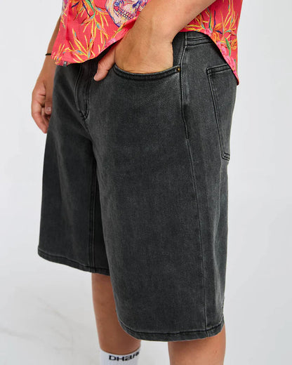 Short DHARCO JORT UNISEX COASTAL WASH Nero