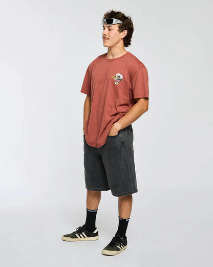Short DHARCO JORT UNISEX COASTAL WASH Nero