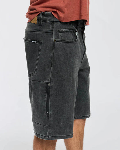Short DHARCO JORT UNISEX COASTAL WASH Nero