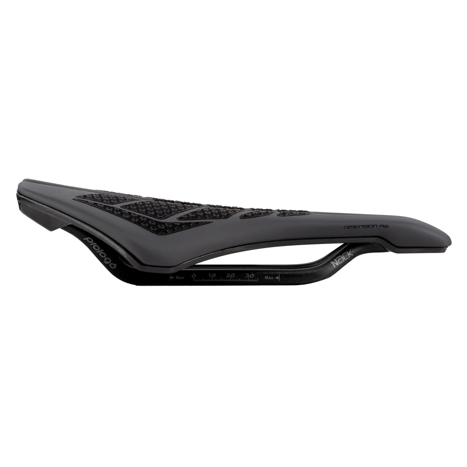 PROLOGO DIMENSION R2 CPC 143 mm sadel Nack skinner Sort