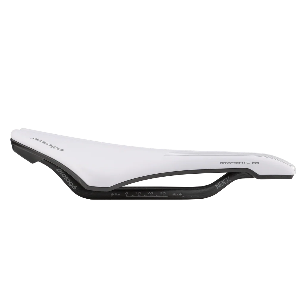 Sella PROLOGO DIMENSION R2 153mm Binari Nero Bianco