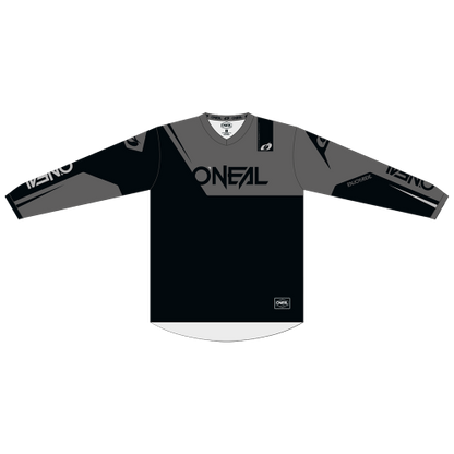 Camiseta O'NEAL ELEMENT RACEWEAR Junior Mangas Largas Negro/Gris