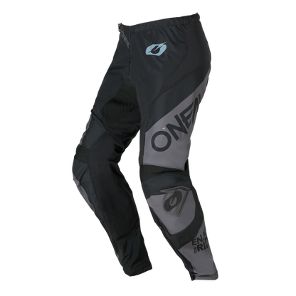 O'NEAL ELEMENT RACEWEAR Junior -housut Musta/Harmaa