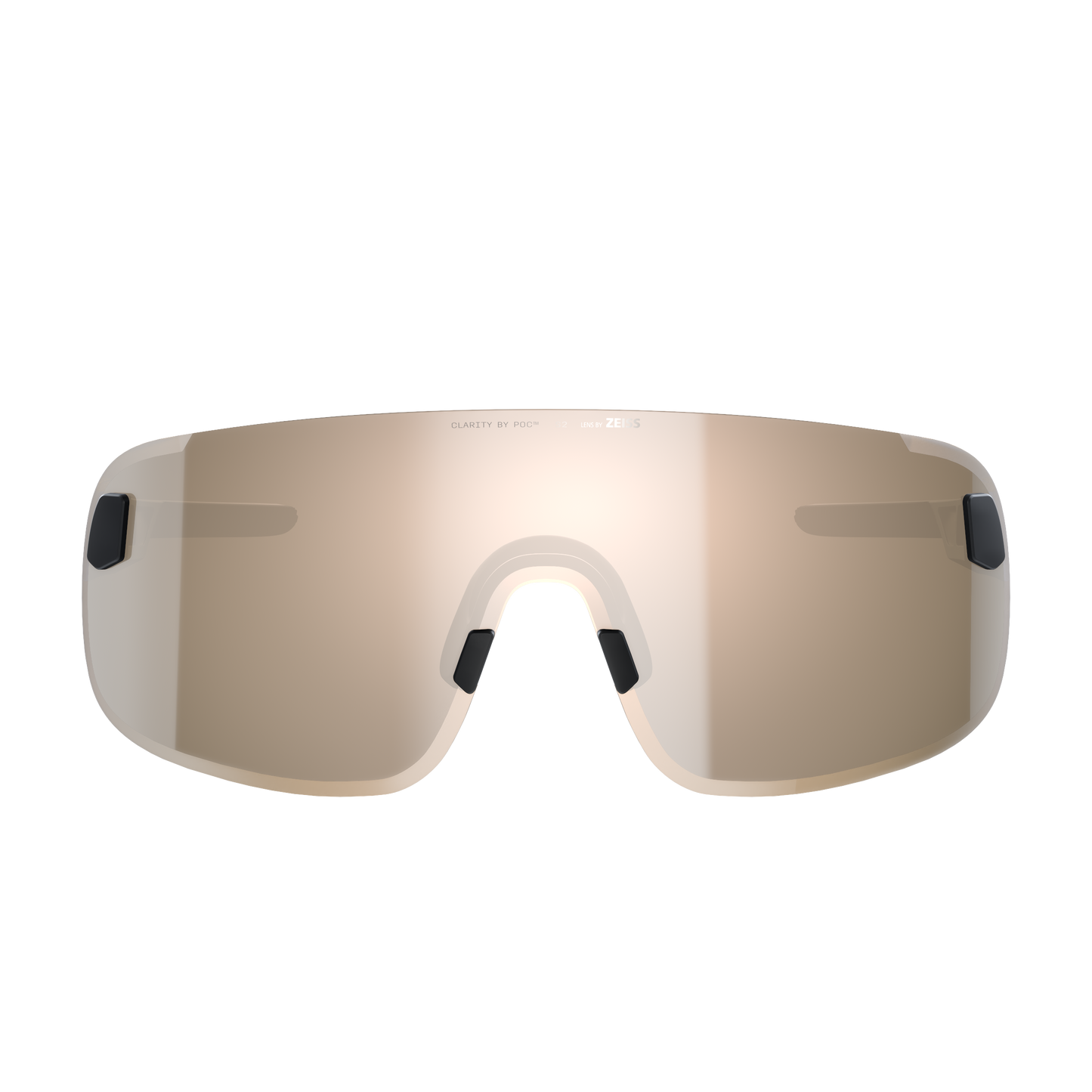 Lunettes POC ELICIT + Noir Verre Clarity Trail Partly Sunny Silver