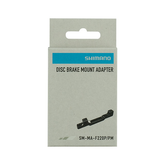 Adaptateur Etrier Avant / Arrière PM/PM SHIMANO SM-MA-F220P/PM 220mm (+40mm)
