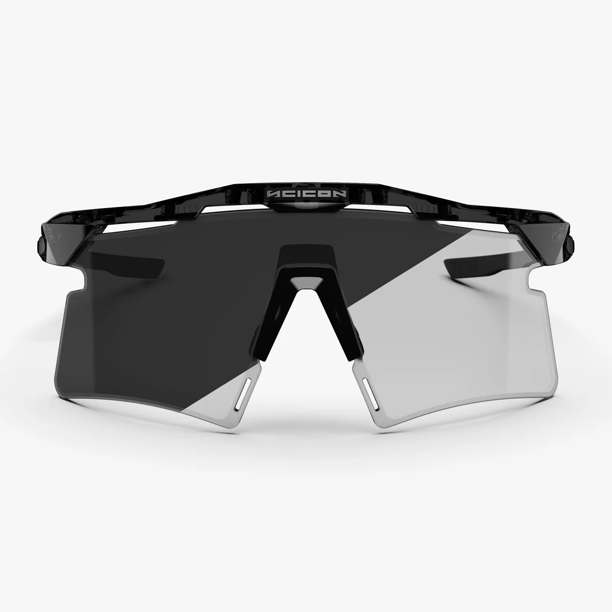 Solbriller SCICON AEROSHADE 2.0 TITANIUM Sort krystalglans grå fotokromisk linse