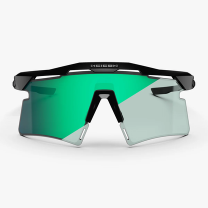 Okulary SCICON AEROSHADE 2.0 TITANIUM Czarny Matt Szkło Fotochromiczne Blue Green