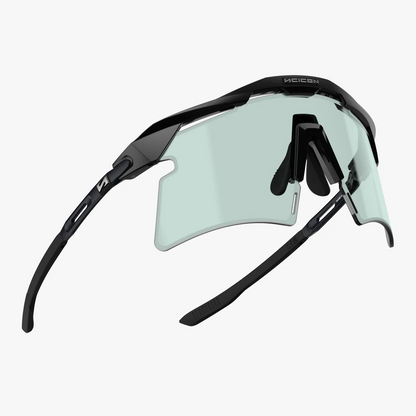 Okulary SCICON AEROSHADE 2.0 TITANIUM Czarny Matt Szkło Fotochromiczne Blue Green