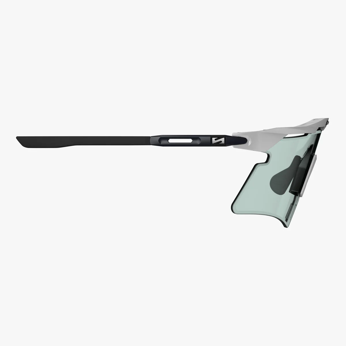 SCICON AEROSHADE 2.0 TITANIUM Vita metallglasögon Blågrön fotokromisk lins