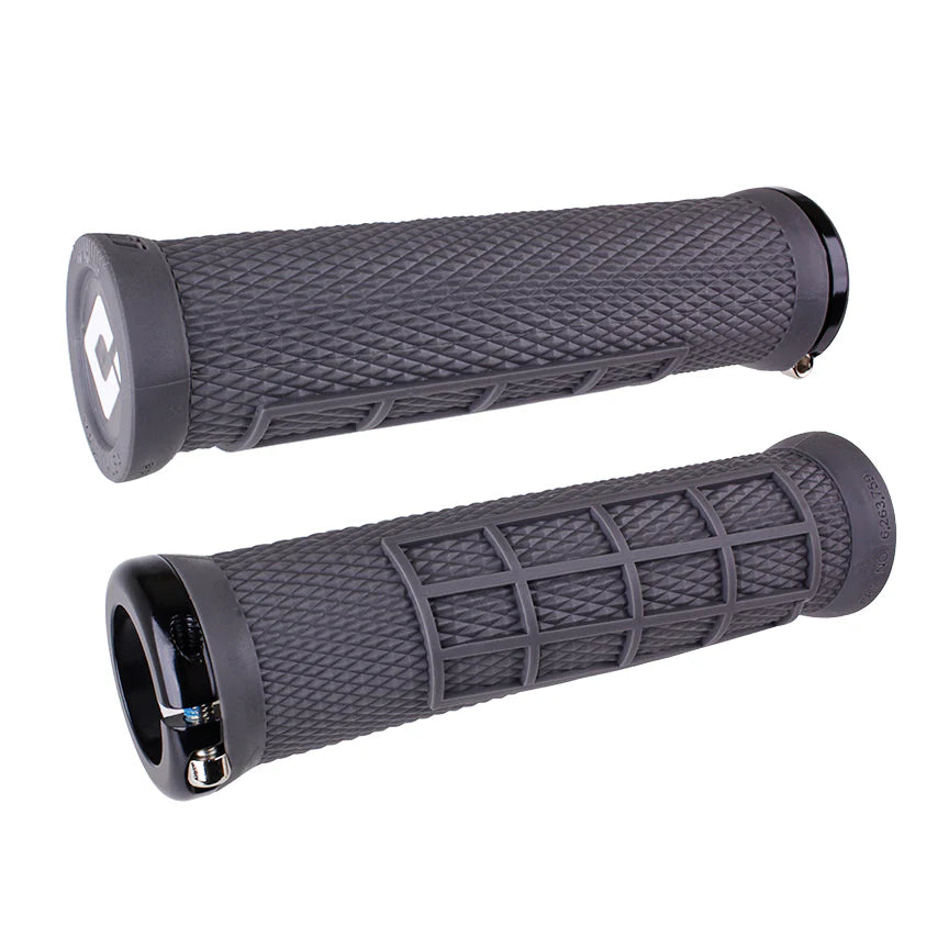 Rukojeti ODI ELITE FLOW Lock-On 130 mm, šedé