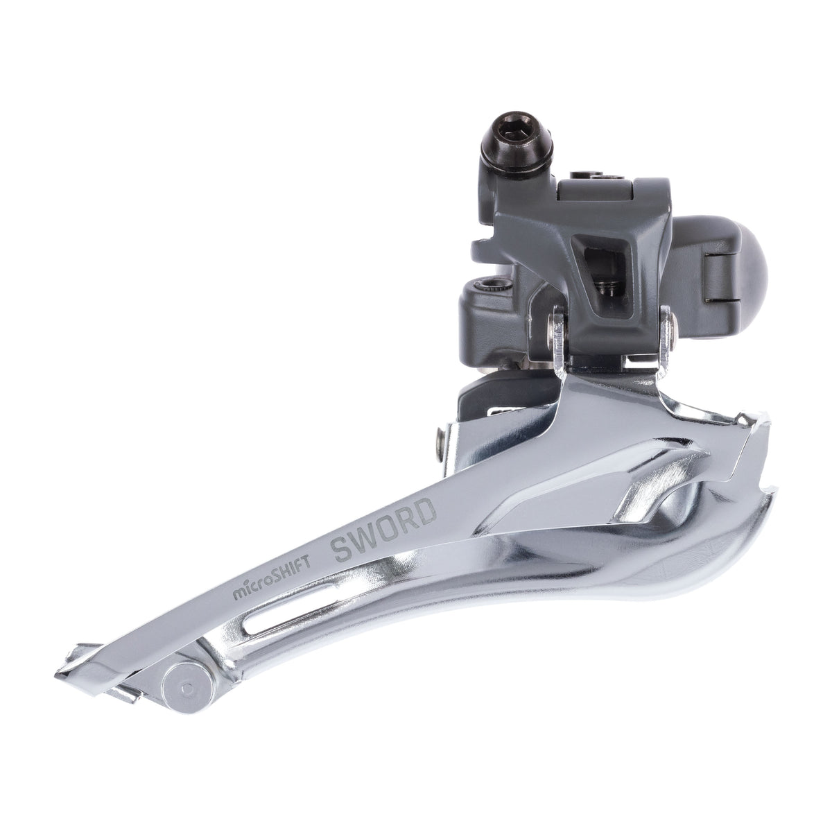 Přední přesmykač MICROSHIFT SWORD FD-G7020 s objímkou