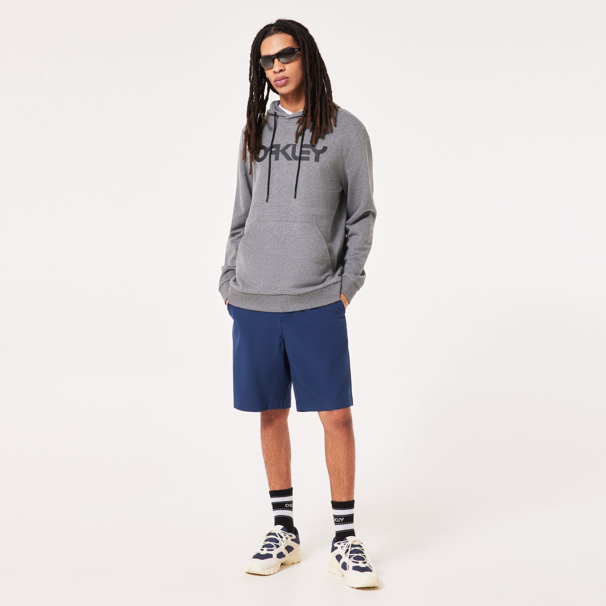 Sudadera con capucha OAKLEY B1B PO 2.0 Gris/Negra