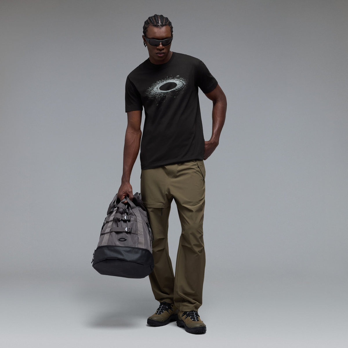 T-Shirt OAKLEY LUNAR ELLIPSE TEE Preto