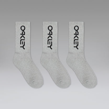 OAKLEY B1B SOCKS 2.0 -sukat, harmaat (3 paria)