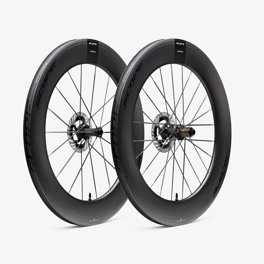 Paire de Roues SCOPE Artech 8.T Tubeless Ready (Centerlock) Noir