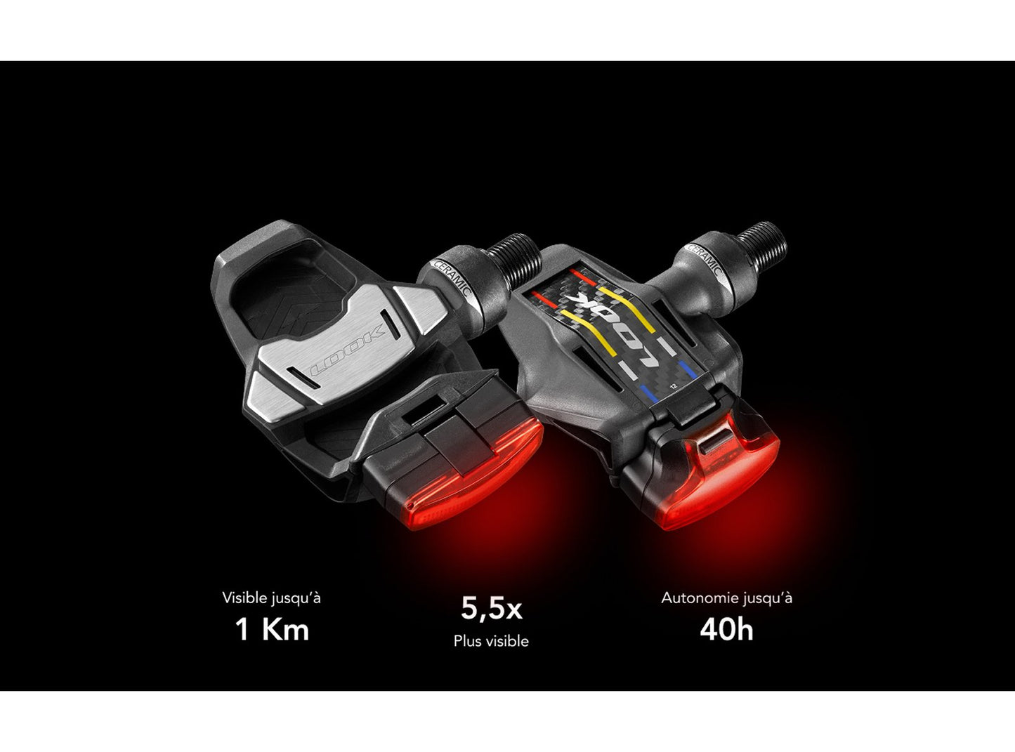 Pédales LOOK KEO BLADE CARBON CERAMIC VISION