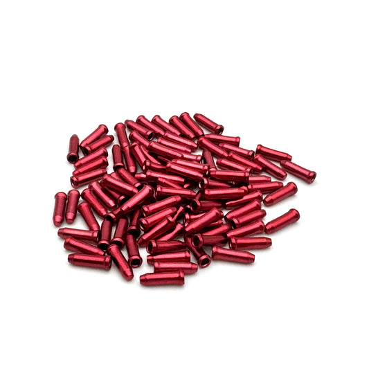 Embouts de Câble de Dérailleur CLARKS (x100) Rouge