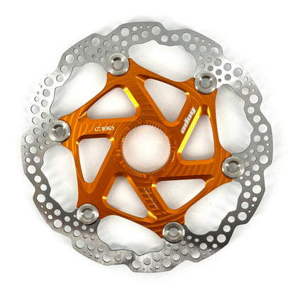 HOPE Center Lock Floating Disc Orange