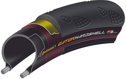 CONTINENTAL GATOR HARDSHELL TubeType -rengas, musta