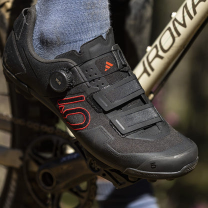 Scarpe MTB ADIDAS FIVE TEN KESTREL BOA Nero/Rosso
