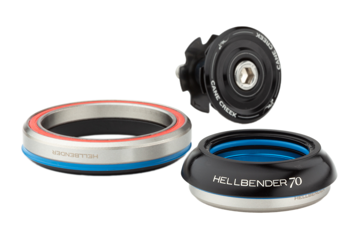 CANE CREEK Hellbender 70 IS42/IS52 vairo kolonėlė, juoda