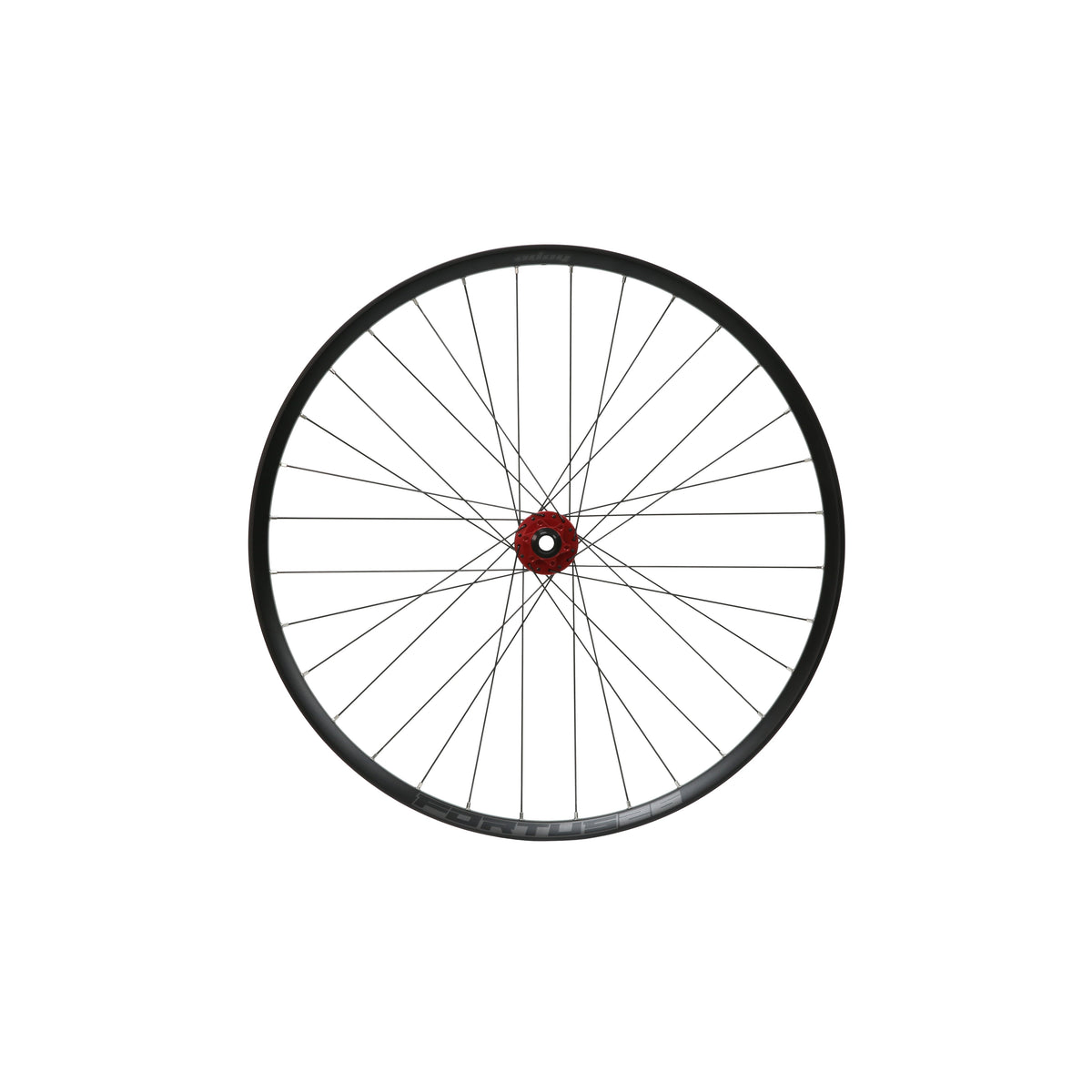 HOPE Fortus 26 W 27.5-inch front wheel, red Pro 5 hub