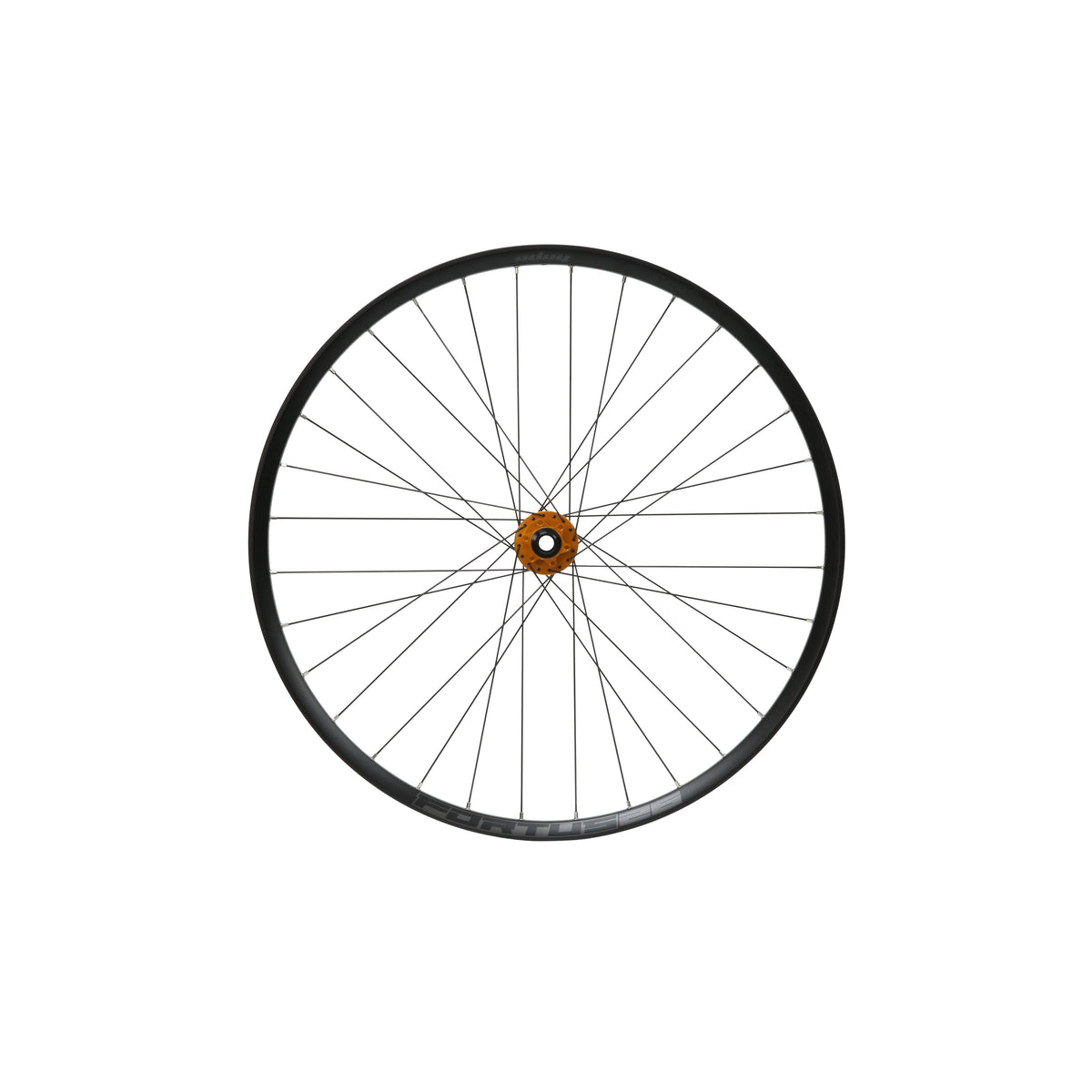 HOPE Fortus 26 W 29-inch front wheel, orange Pro 5 hub
