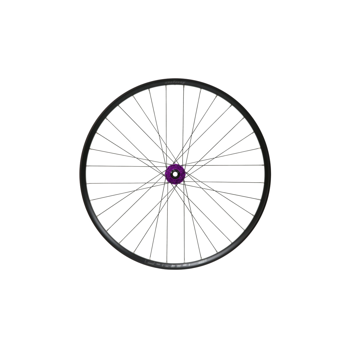 Roată față HOPE Fortus 30 W SC de 29 inchi, butuc Pro 5 violet