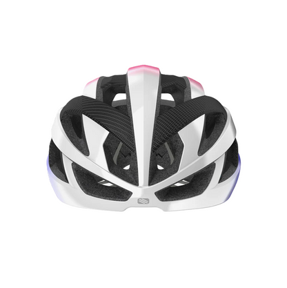 Casco da Strada RUDY PROJECT REBEL CARBON Bianco/Viola/Rosa
