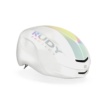 Casco da Strada RUDY PROJECT NYTRON PRO Bianco Iridescente Matt